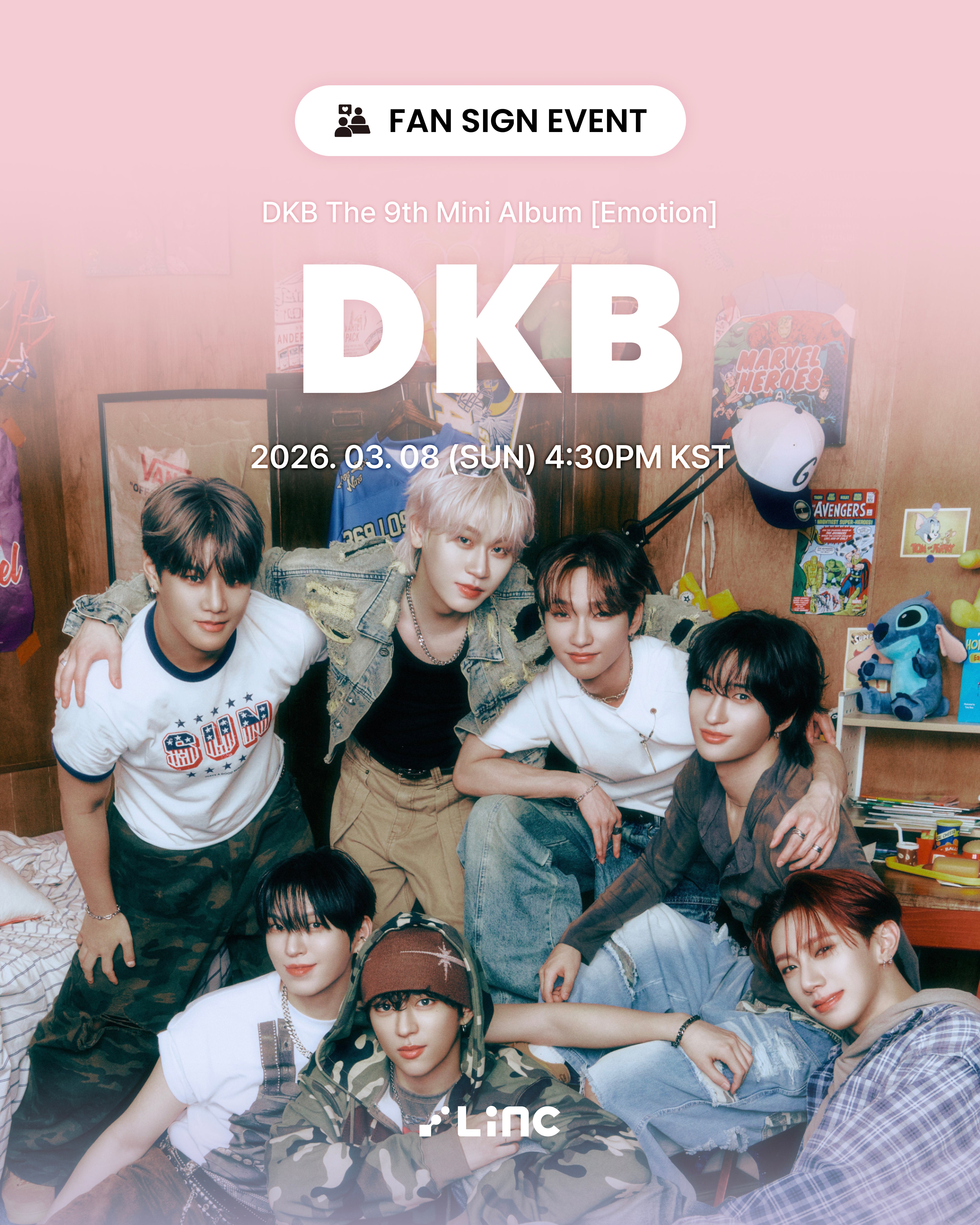 [03.08]DKB The 9th Mini Album [Emotion] FAN SIGN EVENT