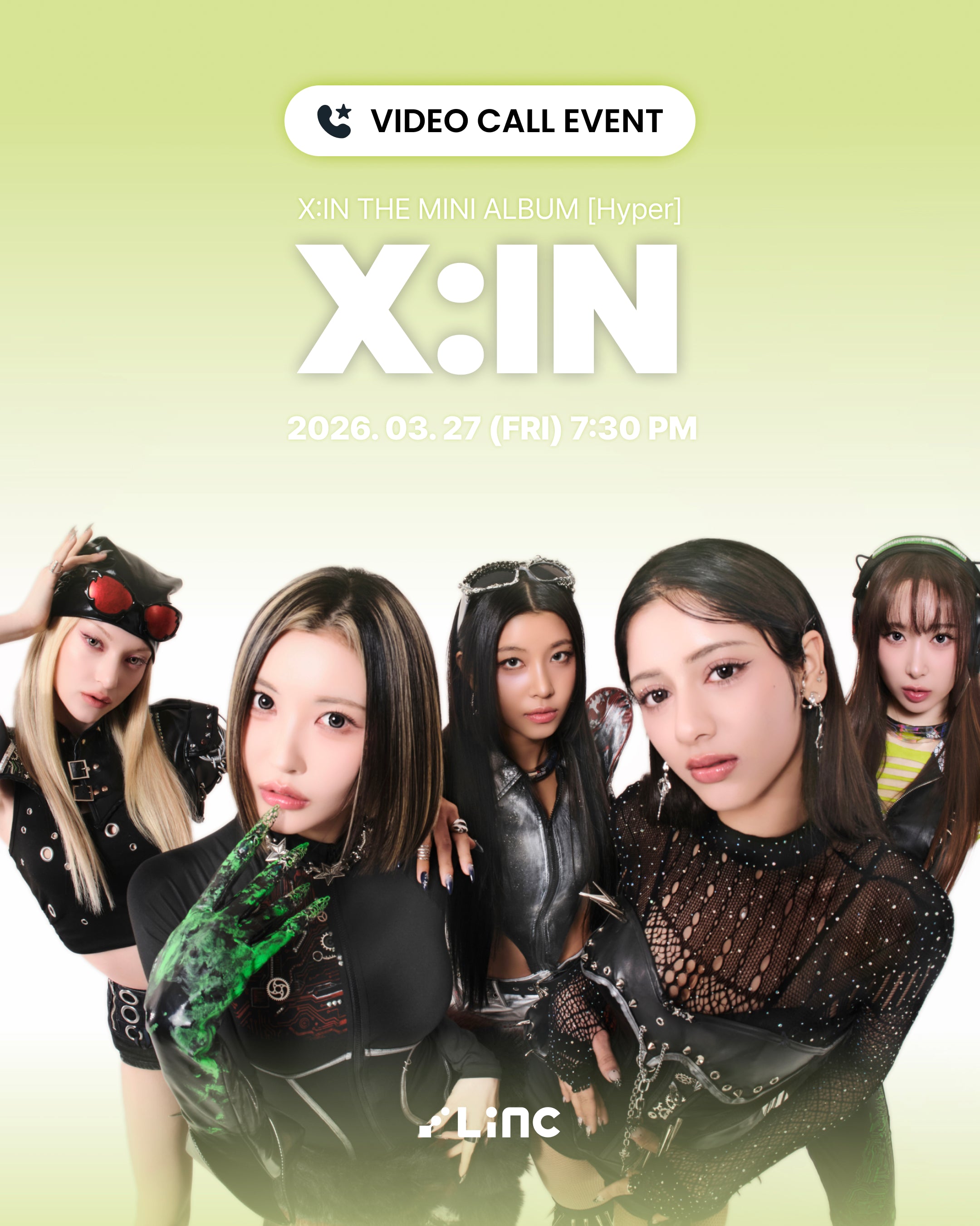 [03.27]X:IN THE MINI ALBUM [Hyper] VIDEO CALL EVENT