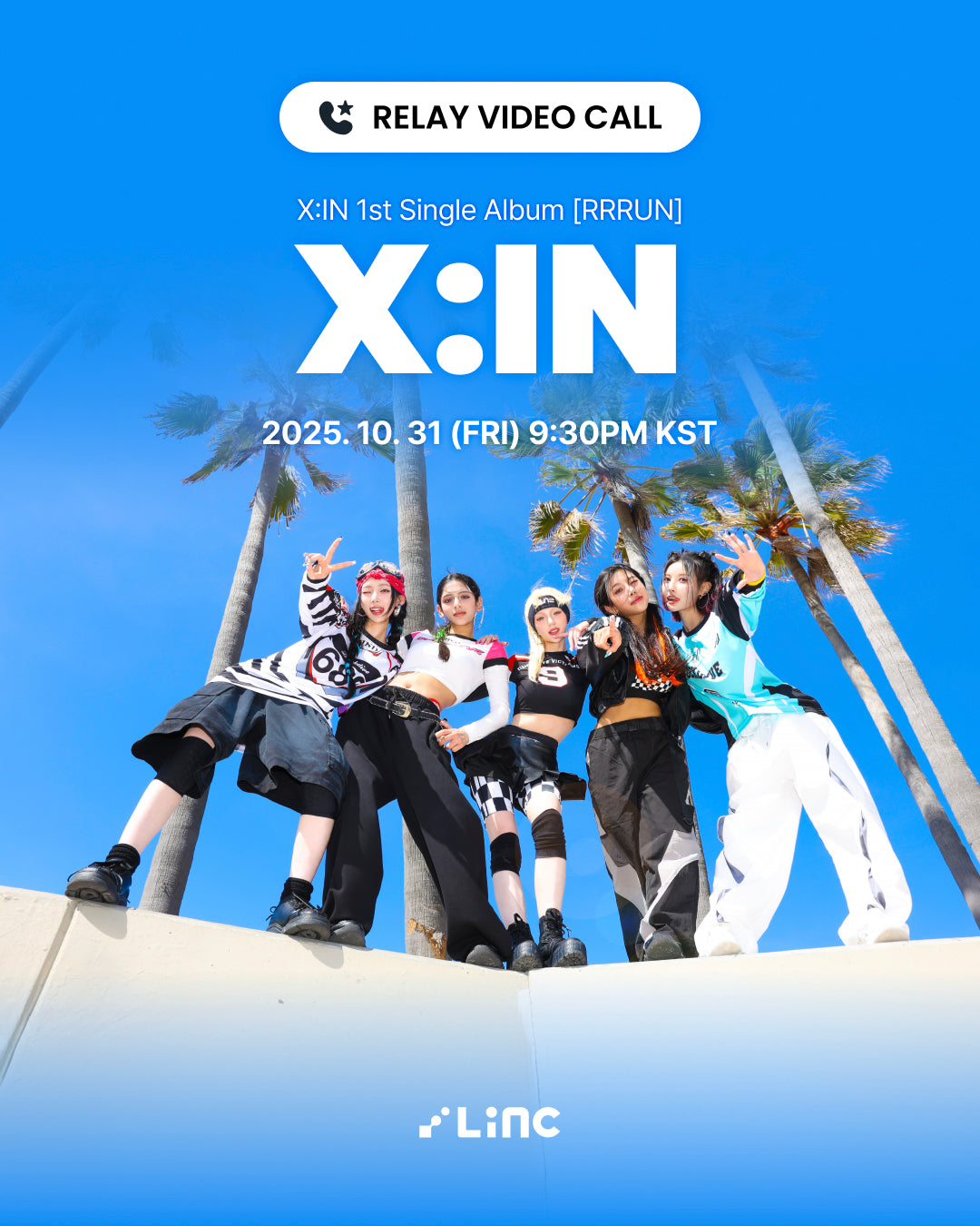 X:IN 1st Single Album [RRRUN] VIDEOCALL EVENT VOL2.